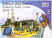 Commemorative stamp on Engineers India Limited