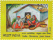 India - Slovenia Joint Issue