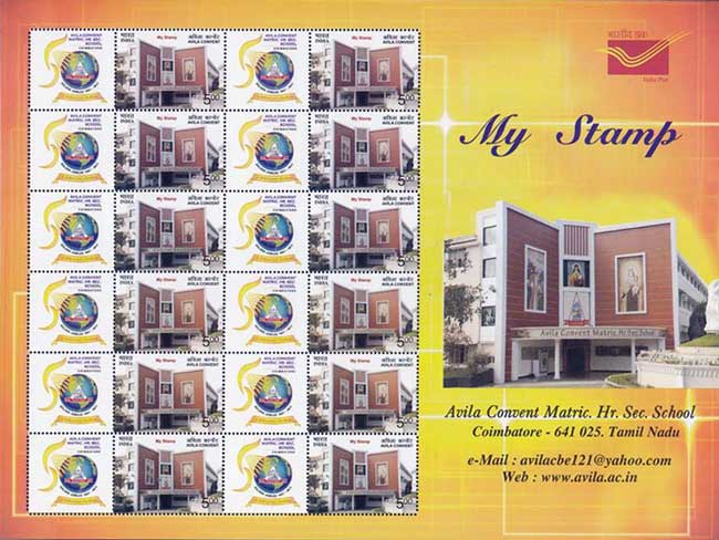 My Stamp on Avila Convent Matriculation Higher Secondary School