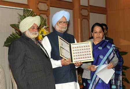 Commemorative Stamp on Beant Singh released