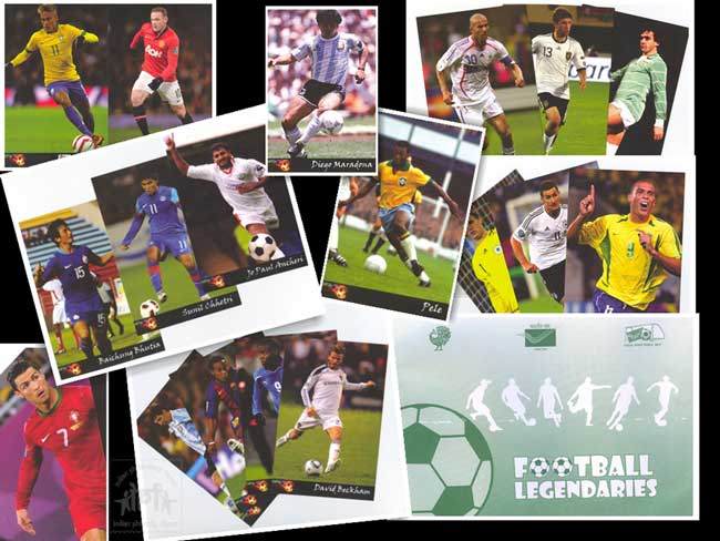 Picture Postcards on Football Legendaries 