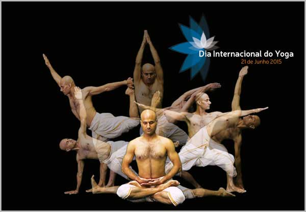 Commemorative Postcard on First International Day of Yoga (India – Portugal Joint Commemoration)