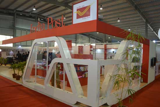 ‘India Post’ Pavilion at Vibrant Gujarat Global Trade Show 2015, Gandhinagar, Gujarat