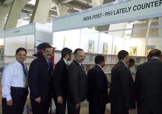 India Post Philatelic Counter at Mahatma Mandir