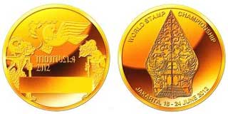 Indonesia 2012 Medal