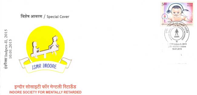 Special Cover on Indore Society for mentally retarded