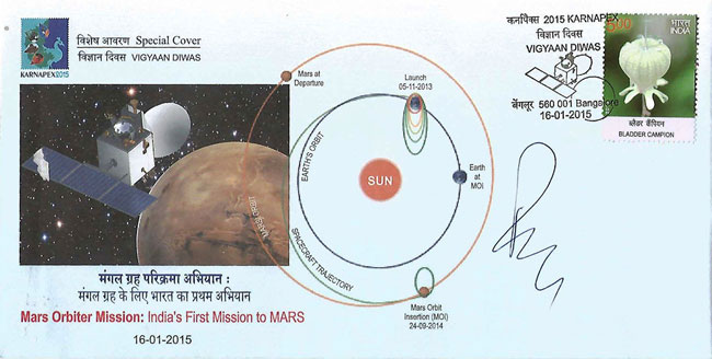Special Cover on Mars Orbiter Mission