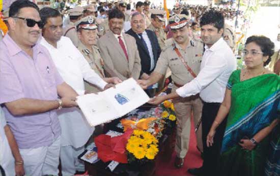 Special cover on 25 years of Mysore City Police Commissionerate