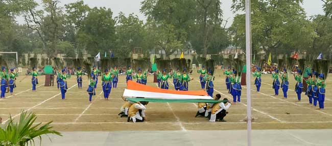 Republic Day Celebration during Rajpex 2015