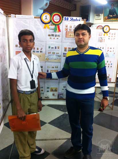 Vijayapex - 2015, Stamp Exhibition at Vijaya High School, Bangalore