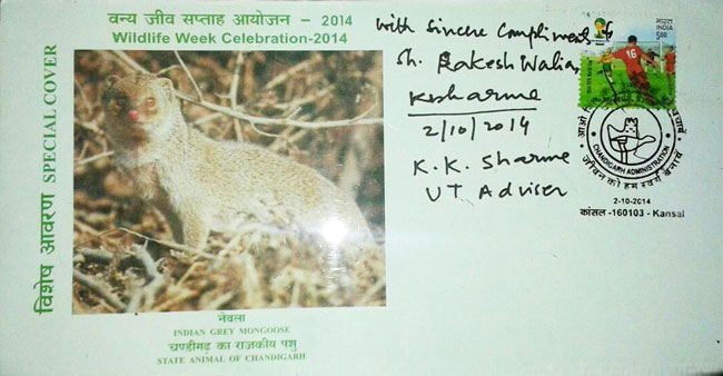 Special Cover on Wildlife Week Celebrations 2014 at Kansal