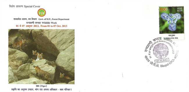 Wildlife Special Cover, Bhopal