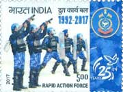 Commemorative Stamp on Rapid Action Force