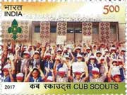 Commemorative Stamp on Cub Scouts