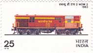 Indian Locomotives - WDM 2 1963