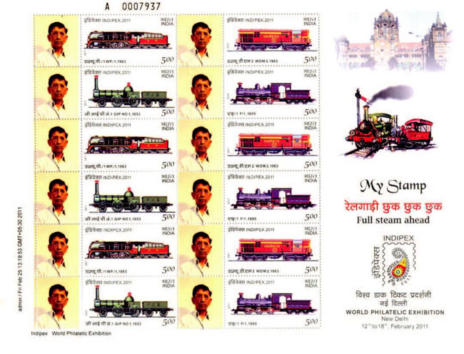 My Stamps at Indipex-2011